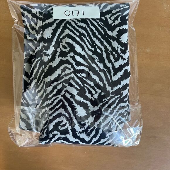 Banana Republic Sloan Zebra Print Square Neck Stretch Sheath Dress Size 6 - Picture 9 of 9